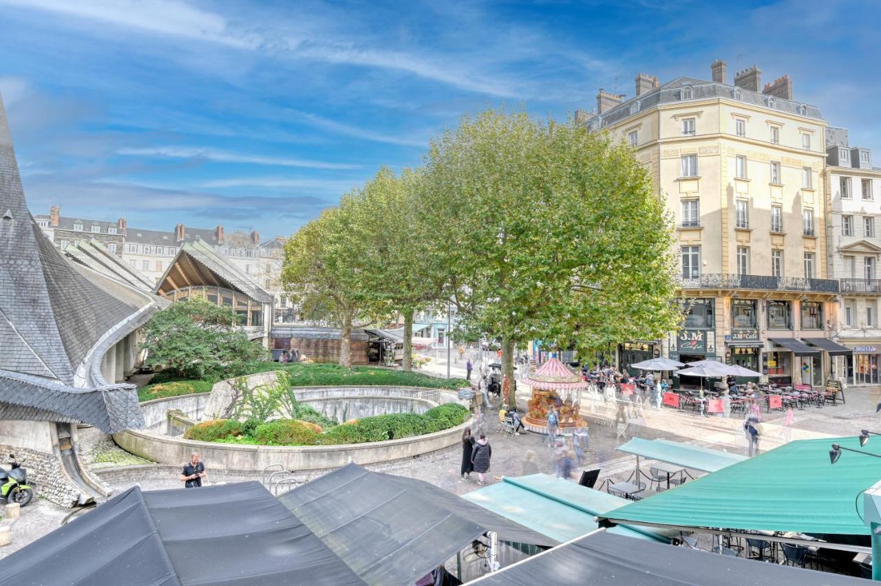 Glamour Chic En Hyper Centre Pour 4 - Wifi - Sauna Pour 2 - Mylittlestay Rouen Exterior foto